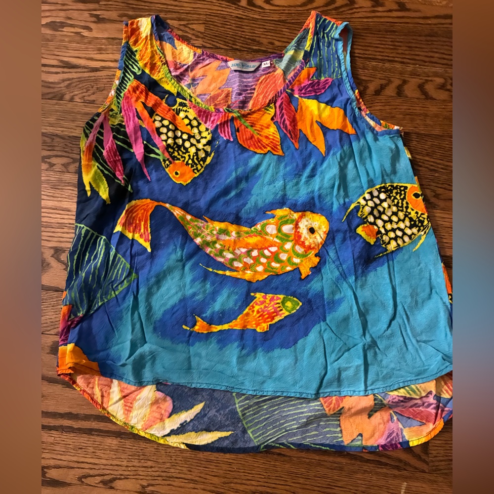 Jams World Koi Fish Montego Bay Set in XL - Picture 2 of 14